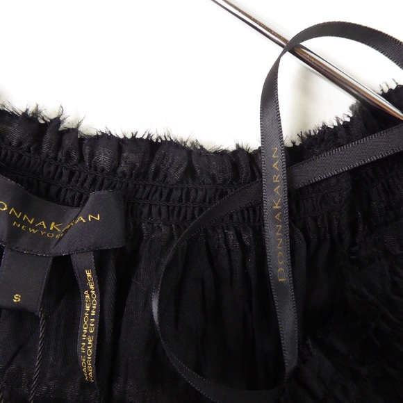 Donna Karan New York DKNY Summer Solstice Sheer Top NWT Linen / Cotton - Picture 10 of 10